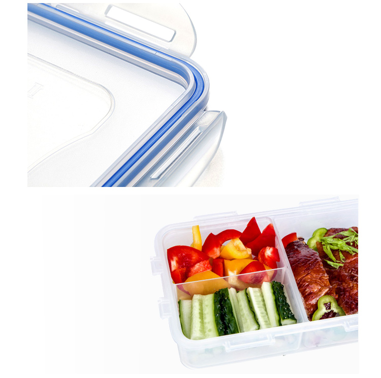 樂(lè)扣樂(lè)扣 塑料保鮮盒密封罐收納罐10件套裝 含微波爐飯盒 密封盒便當(dāng)盒餐盒零食盒 S002+S001-京東